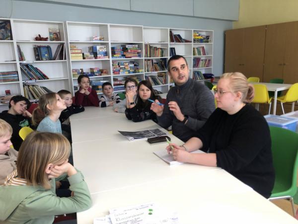 Gr&uuml;nes Klassenzimmer